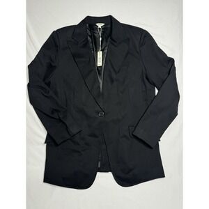 MAX STUDIO LONDON Women's Blazer Black Size XL -‎ NWT